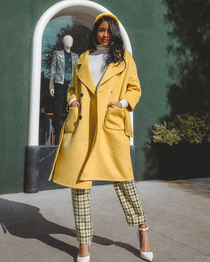 Serena Double Breasted Trench Coat