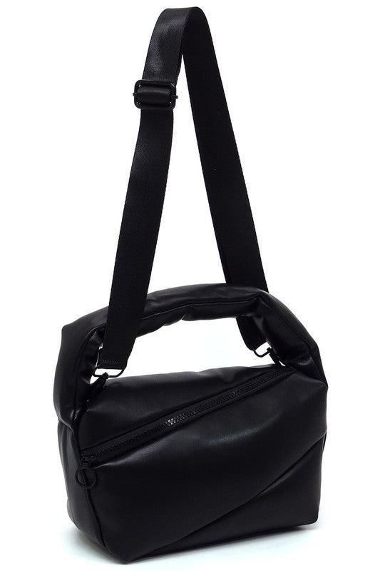 Fashion Puffy Tote Crossbody Bag