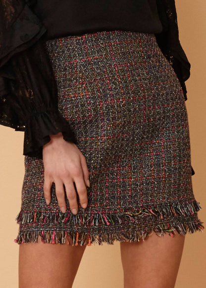 Tweed Mini Skirt