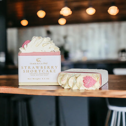 Strawberry Short Cake Shea Butter Soap