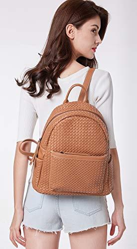 Woven Trendy Stylish Casual Dayback Handbag