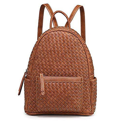 Woven Trendy Stylish Casual Dayback Handbag