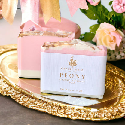 Pink Peony Shea Butter Soap