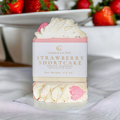 Strawberry Short Cake Shea Butter Soap