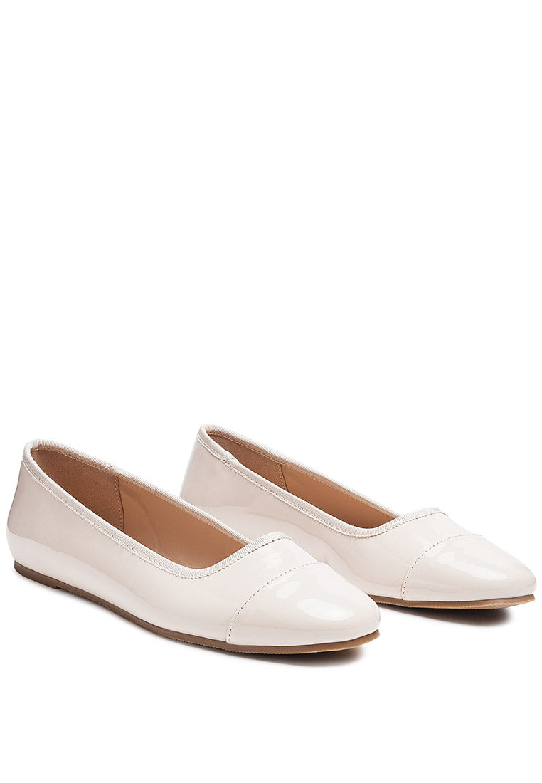 Camella Round Toe Ballerina Flat Shoes