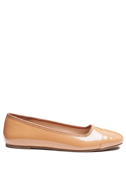 Camella Round Toe Ballerina Flat Shoes