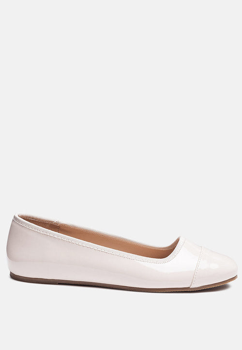 Camella Round Toe Ballerina Flat Shoes