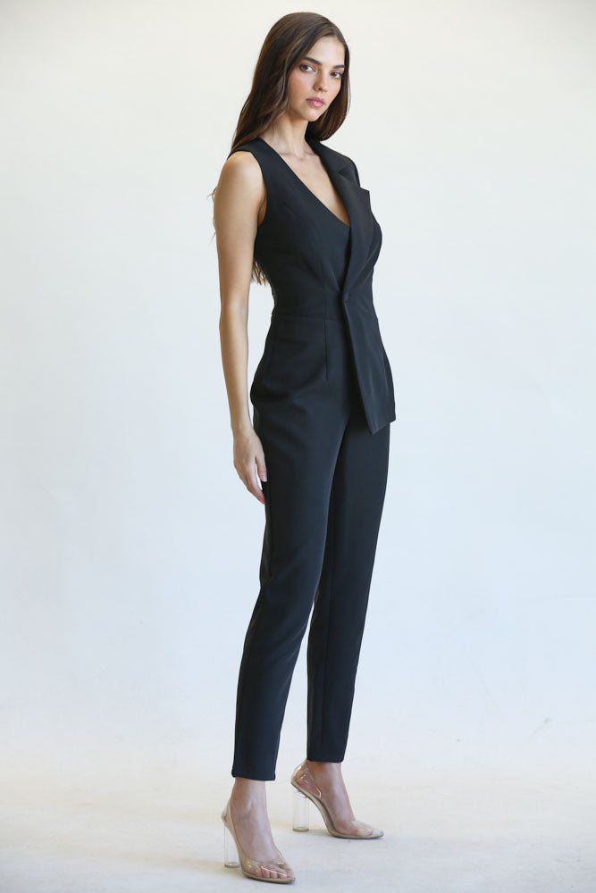 Maddie - One-shoulder Jumpsuit