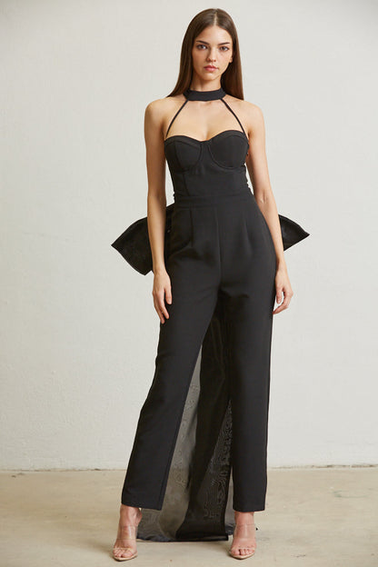 Majesty Bow Back Jumpsuit