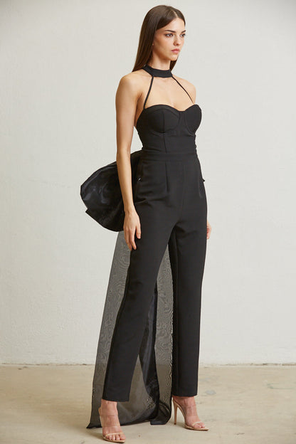 Majesty Bow Back Jumpsuit