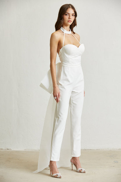 Majesty Bow Back Jumpsuit