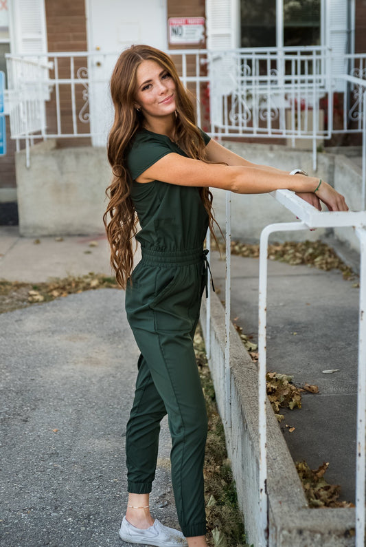 UNITY Jumpsuit in Green Canyon