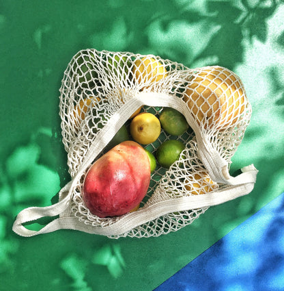 French Market Tote - Cotton String Bag