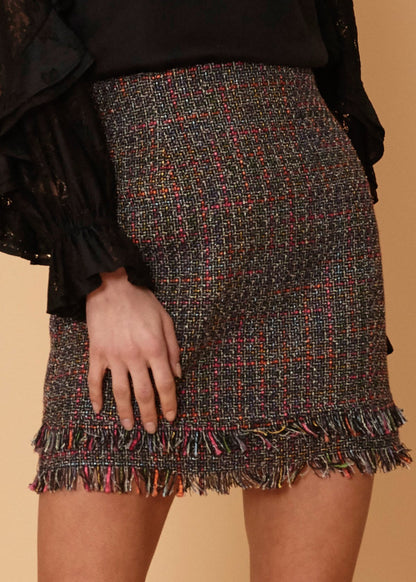 Tweed Mini Skirt