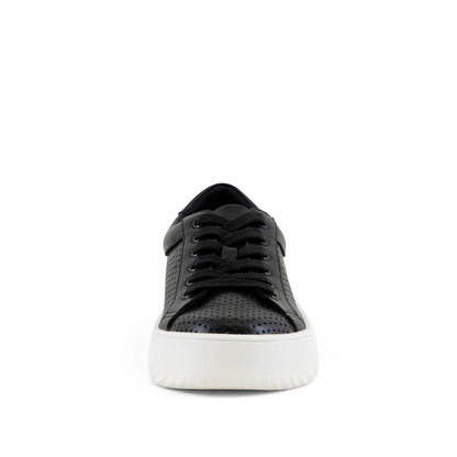 Manila Perf Lace up Sneaker Black