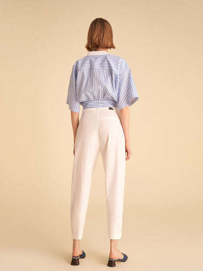 Slouchy Pants with Darts