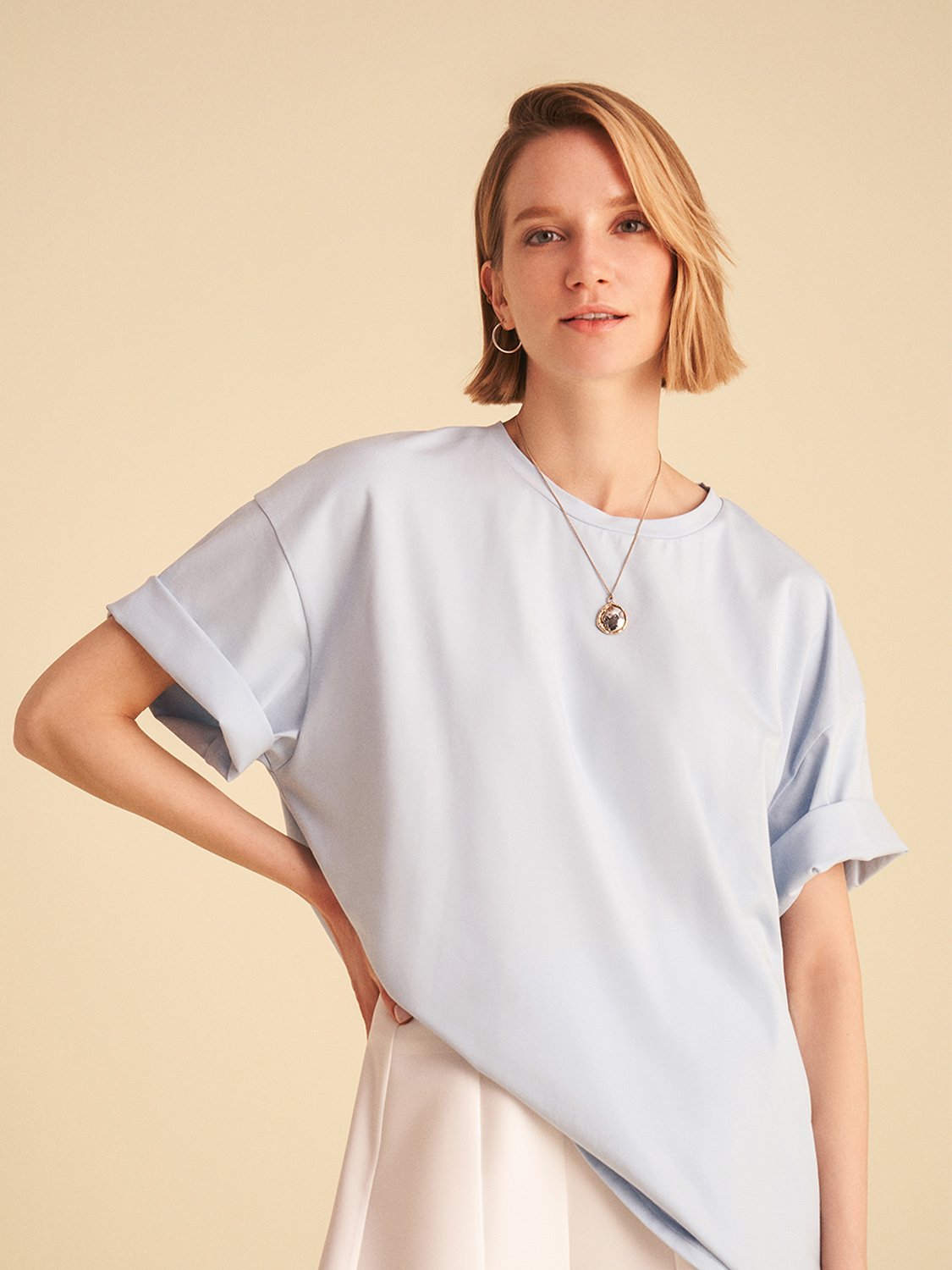 Dropped Shoulder Oversize T-Shirt