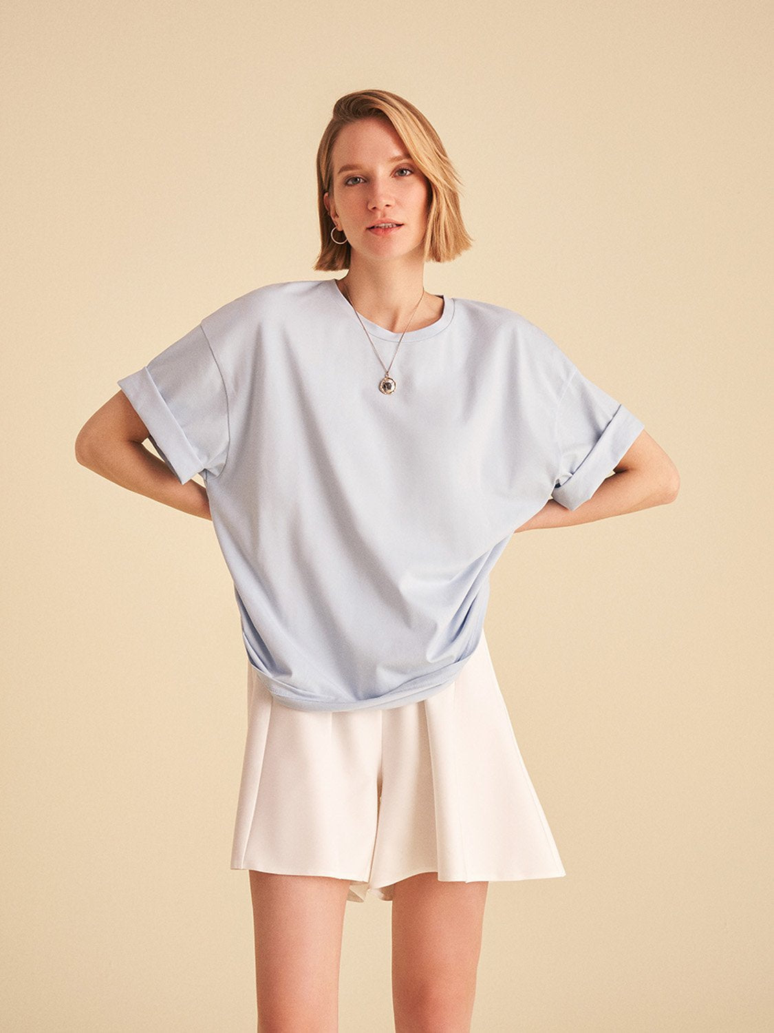 Dropped Shoulder Oversize T-Shirt