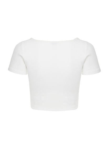 Square Neck Crop Top