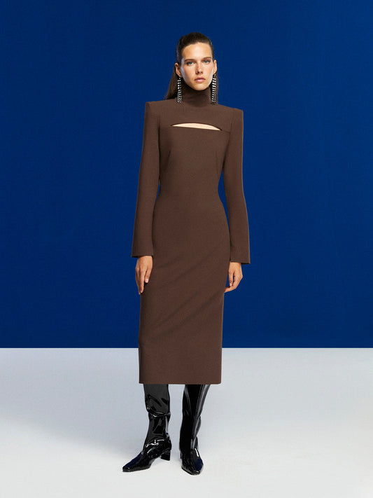 Cut Out Midi Dress