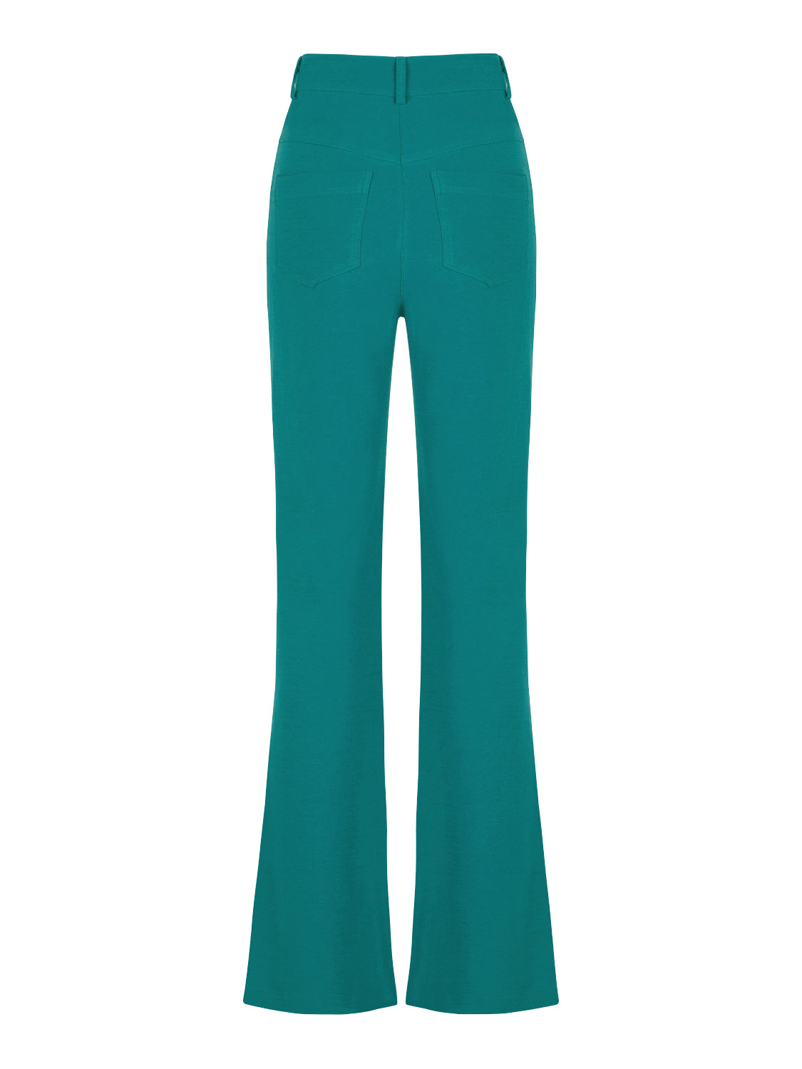 High-Waisted Slit Pants