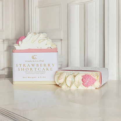 Strawberry Short Cake Shea Butter Soap