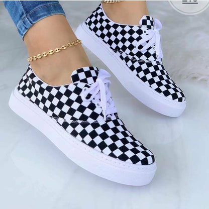 Fashion Graffiti Women Sneakers Trainers Shoes