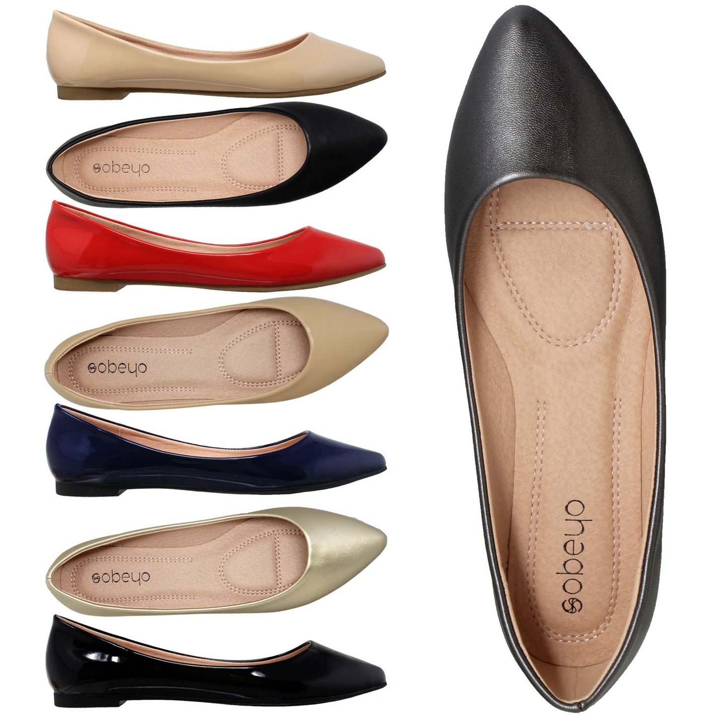 Pointed Toe Ballet Flat