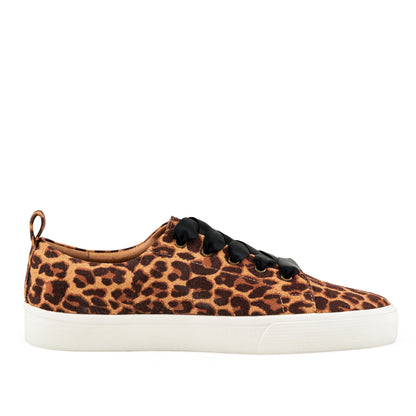 Women's Vancouver Wide Lace Sneaker Leopard