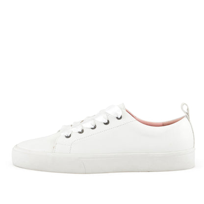 Women's Vancouver Wide Lace Sneaker White