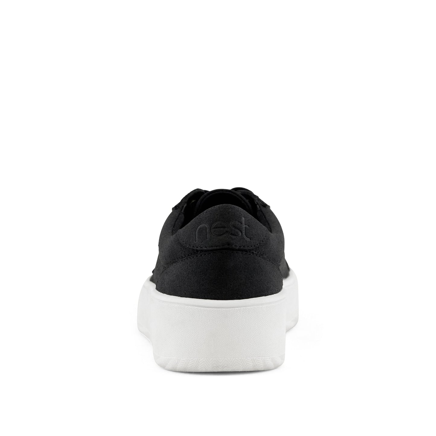 Venice Micro Suede Lace Up Sneaker Black