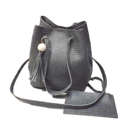 Vegan Leather Shoulder Bag