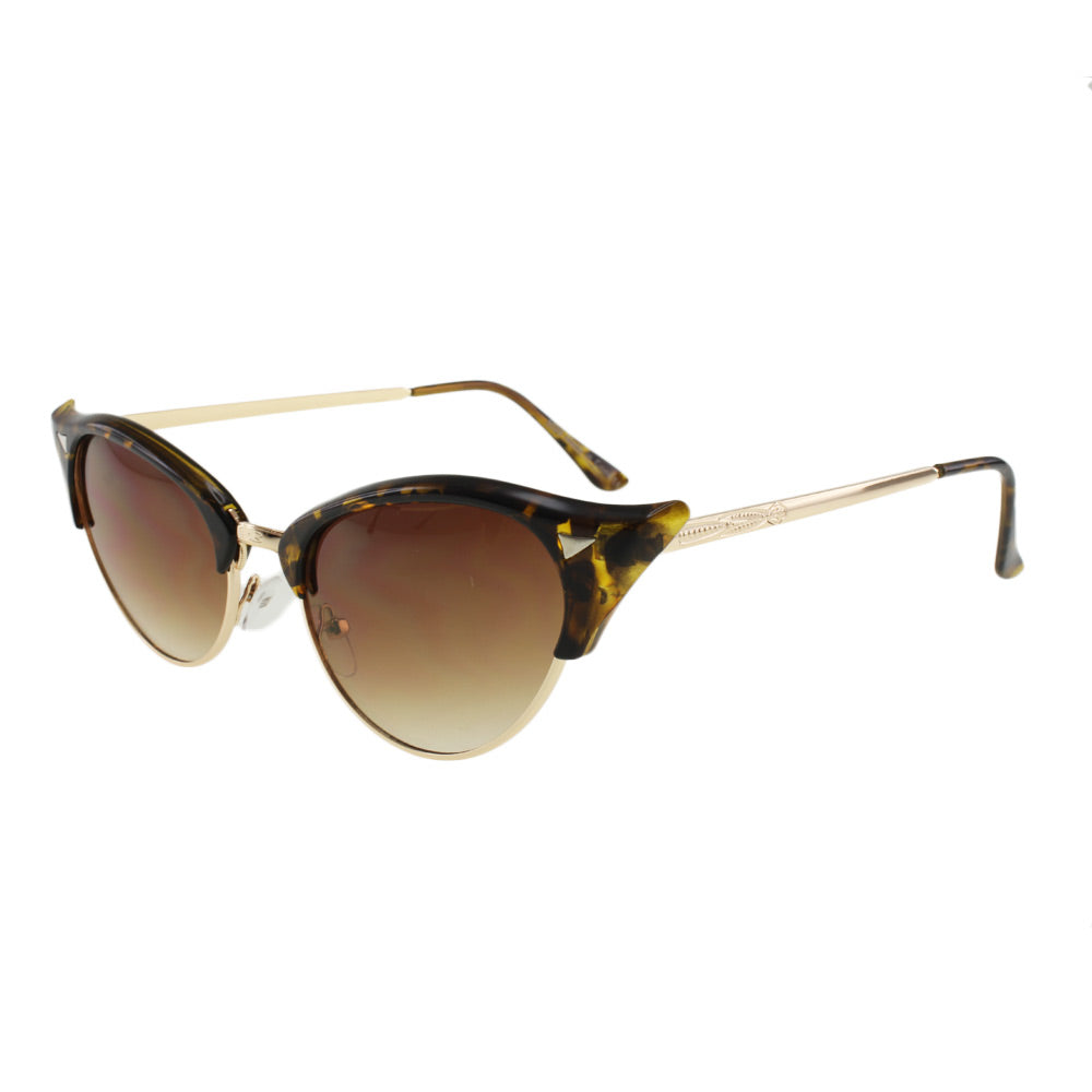 Elsie Sunglasses in Tortoise / Smoke