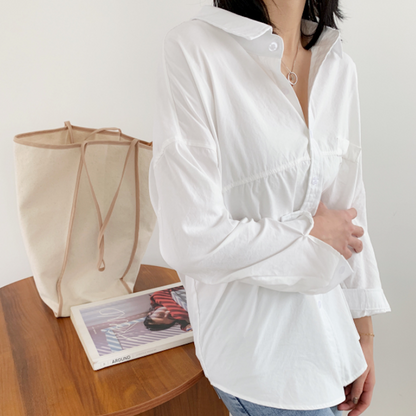 Relaxed Fit Longline Shirt