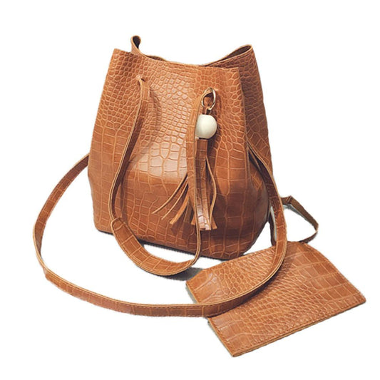 Vegan Leather Shoulder Bag