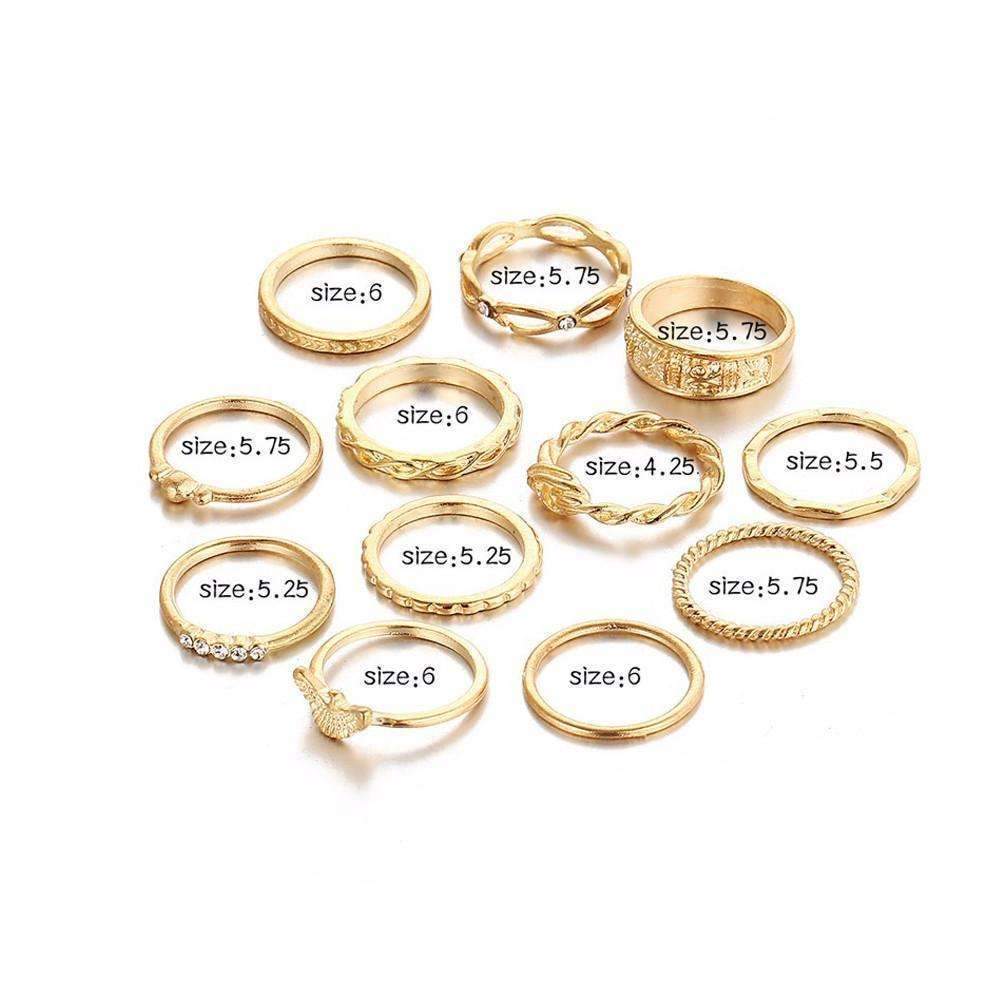 Golden Ring Set