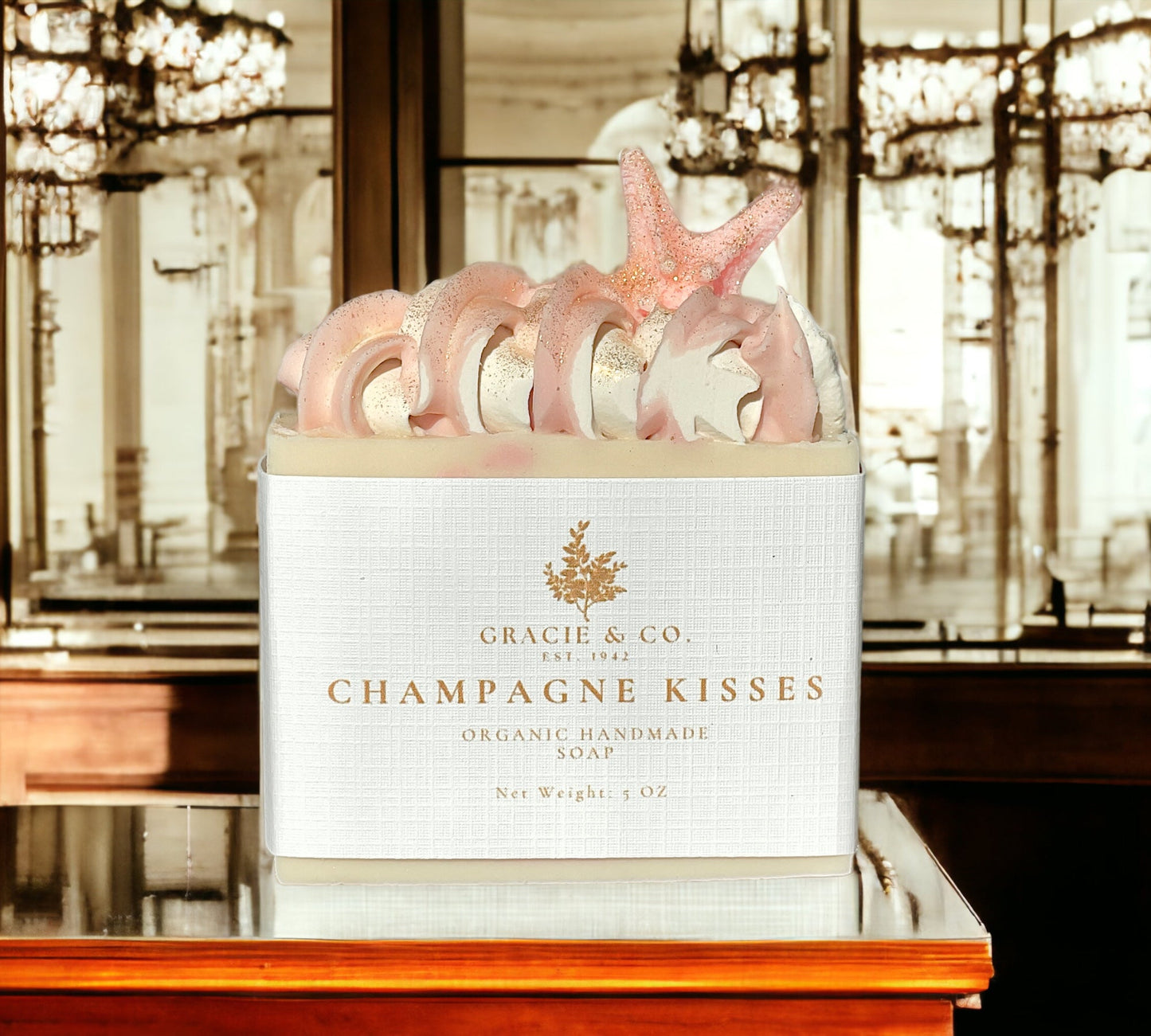 Over The Top Champagne Kisses Shea Butter Soap