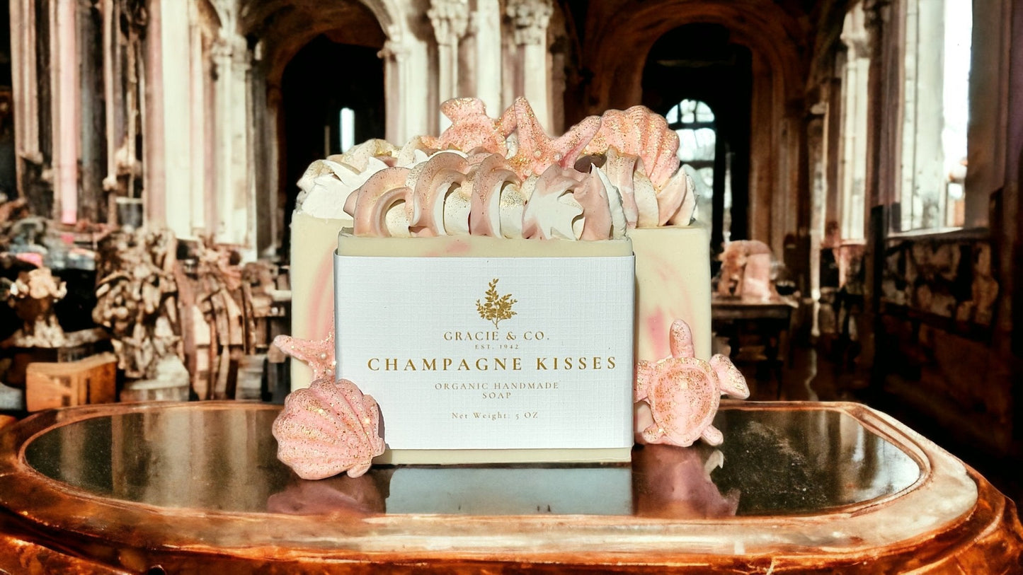 Over The Top Champagne Kisses Shea Butter Soap