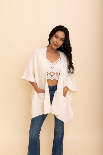 Relax & Chill Autumn Nights Boucle Cardigan